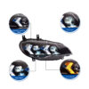 Bmw E71 X6 E72 2007 2014 Headlight 02