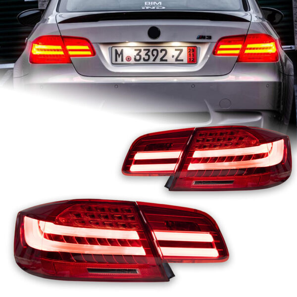 BMW E92 2006-2012 M3 Taillight assembly Red
