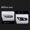 Bmw E92 2009 2012 E93 M3 Headlight Pair 03