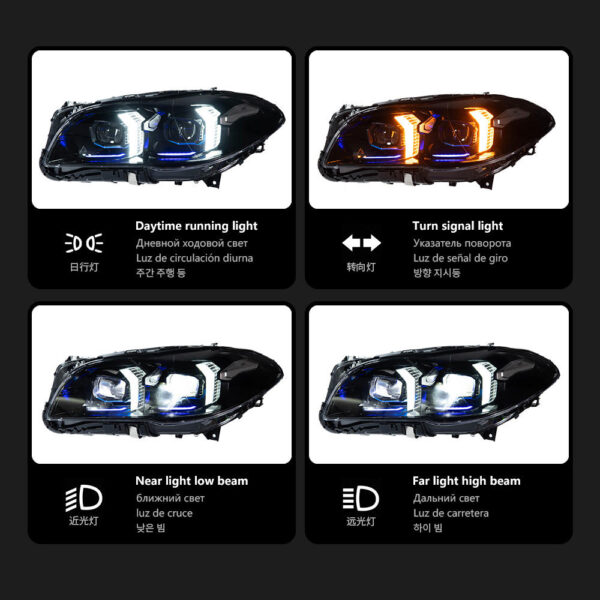 Bmw F10 2010 2016 Headlight 02
