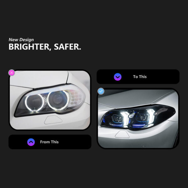 Bmw F10 2010 2016 Headlight 03