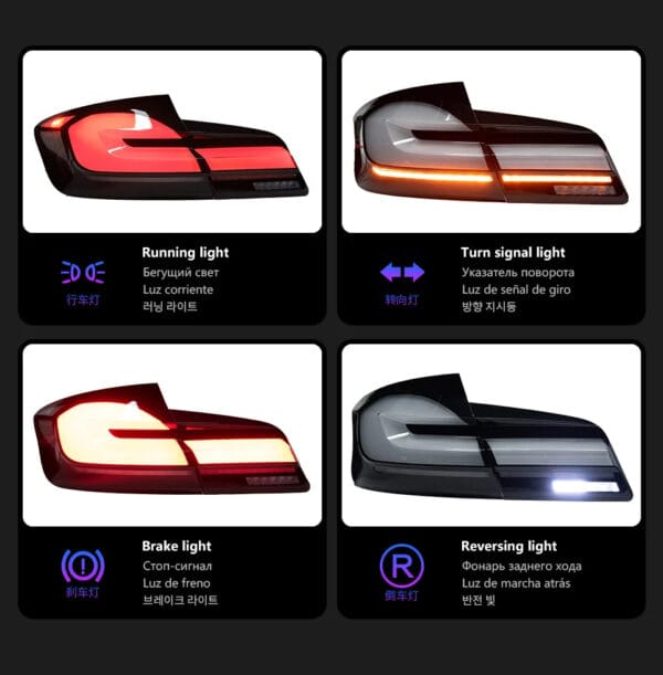 Bmw F10 2010 2016 M5 Taillight 02