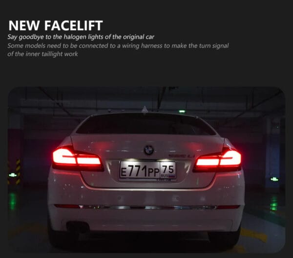 Bmw F10 2010 2016 M5 Taillight 04