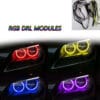 Compatible with BMW 5 Series F10 F18 14-17 daytime running light RGB DRL module US version