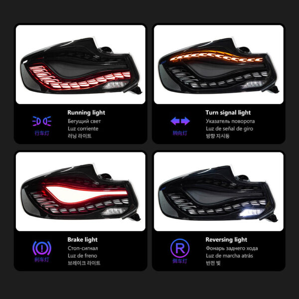 Bmw F22 F23 F44 F45 F46 F87 M2 Taillight 03