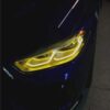Bmw F91 M8 G14 G15 8 Series Yellow Drl 02