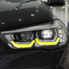BMW F95 X5M F96 X6M G05 X5 G06 X6 Yellow Daytime Running Light Module US version