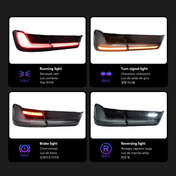 Bmw G20 G80 2019 2022 Taillight 02