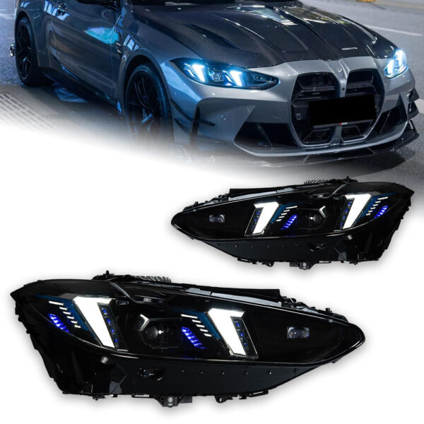 BMW G22 2019-2023 G82 G29 M3 M4 headlight assembly Pre Lci LED