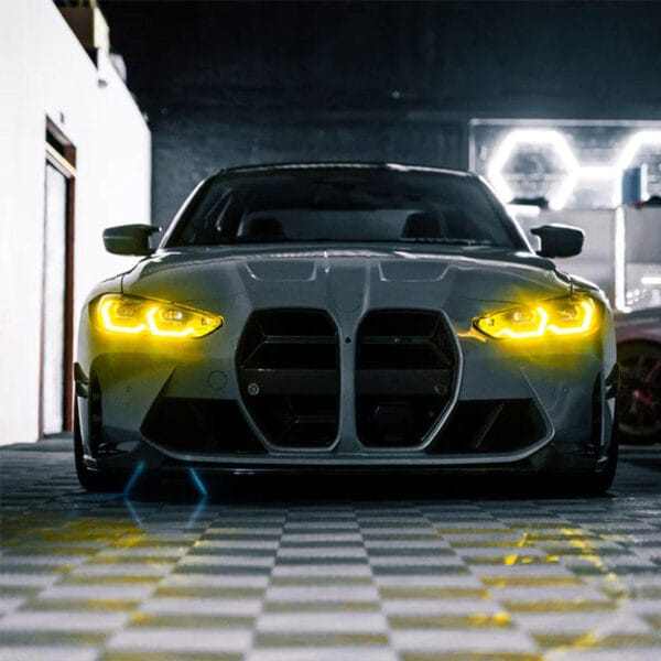 Bmw G80 M3 G82 M4 G22 Yellow Drl 2021 02