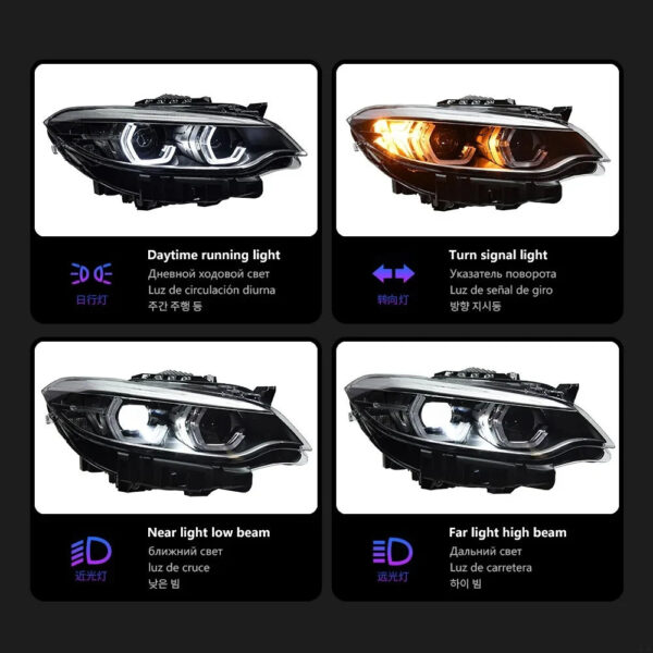 Bmw M2 F22 F44 F47 Headlight 02