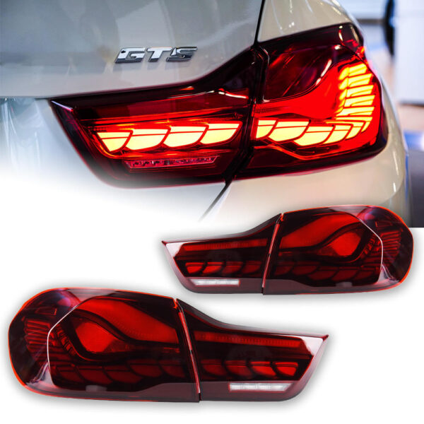 BMW M4 2013-2020 F32 F33 F36 F82 Taillight assembly Red
