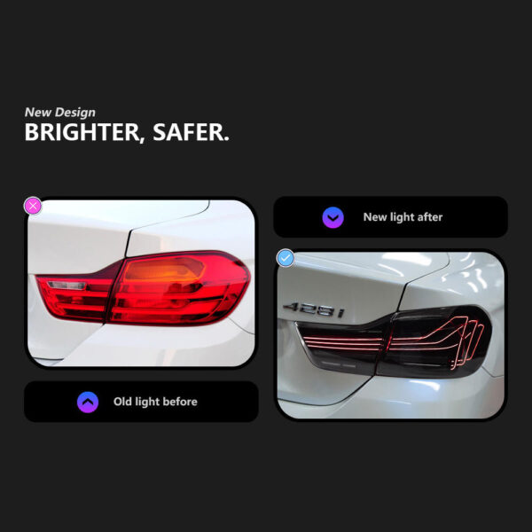 Bmw M4 F32 F33 F36 F82 2013 2019 Taillight 03