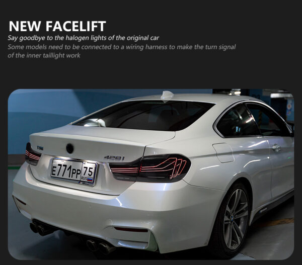 Bmw M4 F32 F33 F36 F82 2013 2019 Taillight 04