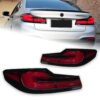 BMW M5, 5 Series, F90, G30, G38 (2018-2020) Taillight assembly – Red