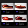 Bmw M5 5 Series F90 G30 G38 2018 2020 Taillight Smok 02