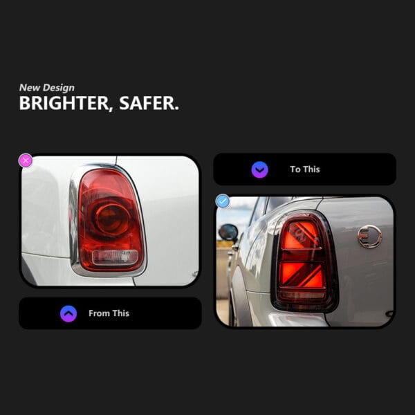 Bmw Mini F60 2017 2020 Taillight 04