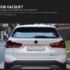 Bmw X1 2017 2021 F48 Taillight Red 04