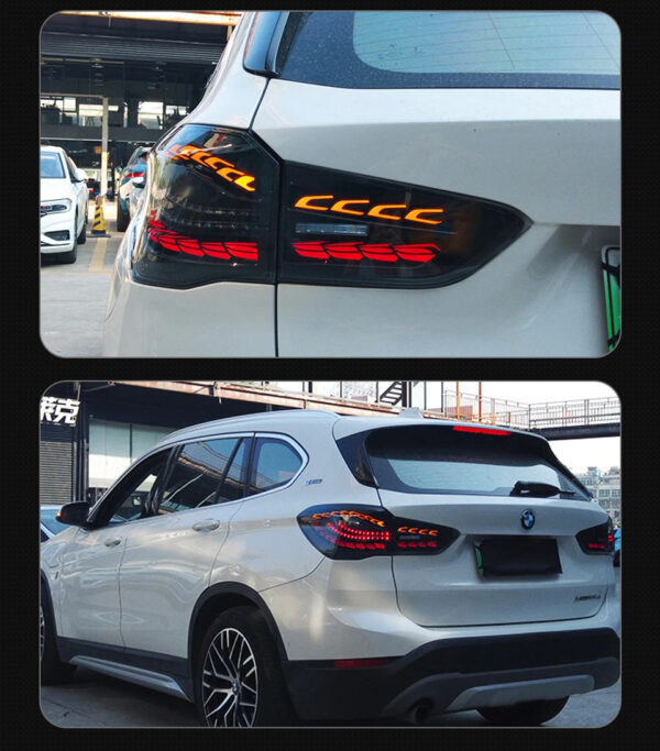 Bmw X1 2017 2021 F48 Taillight Smoked 04