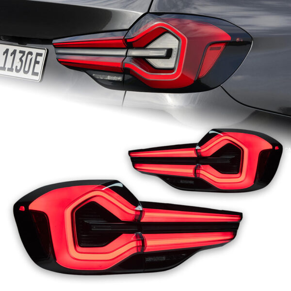 BMW X3 2016-2021 G01 F97 Taillight assembly Smoked Black + Red