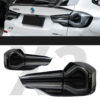 BMW X3 F25 10-17 Taillight assembly Smoked Black + Red