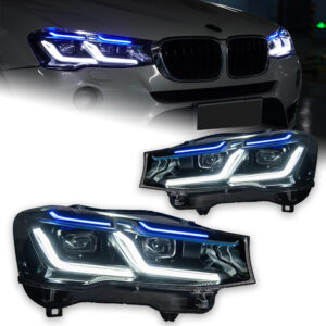 BMW X3 F25 X4 F26 headlight assembly 2010-2013The bumper needs to be replaced