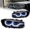 BMW X3 F34 GT 2013-2020 headlight assembly White
