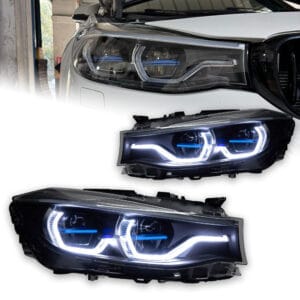 BMW X3 F34 GT 2013-2020 headlight assembly White