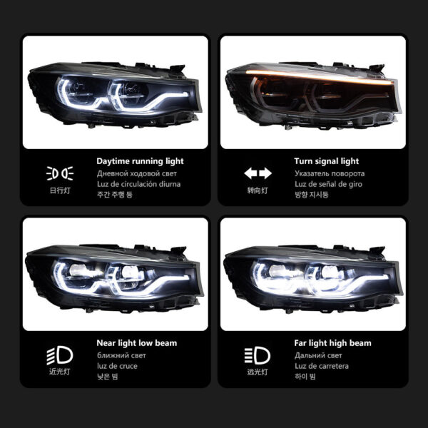 Bmw X3 F34 Gt 2013 2020 Headlight 02
