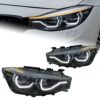 BMW X3 F34 GT headlight assembly All LEDs in the headlights