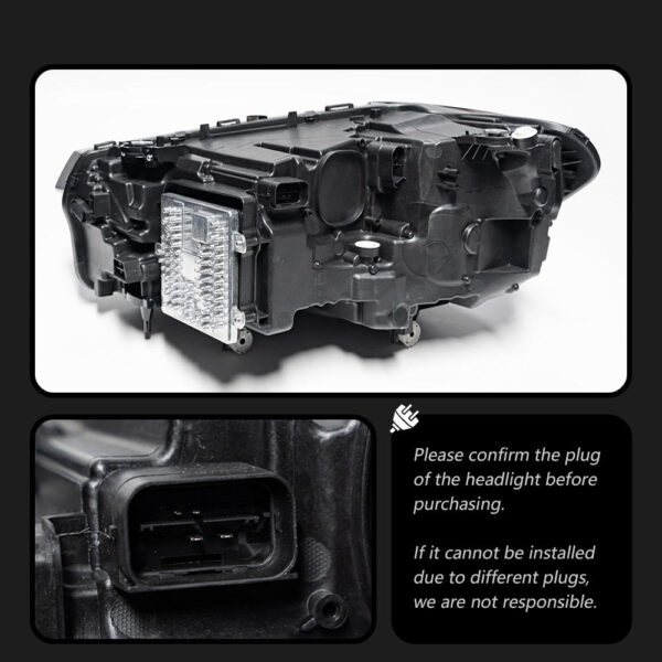 Bmw X3 G01 F97 2018 2021 X4 G02 F98 Headlight 04