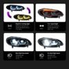 Bmw X5 E70 2007 2013 Headlight Pair 02