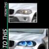 Bmw X5 E70 2007 2013 Headlight Pair 03