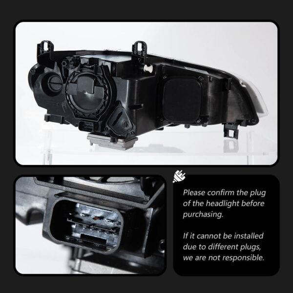 Bmw X5 E70 2007 2013 Headlight Pair 4 04
