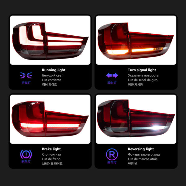 Bmw X5 F15 2013 2018 Taillight 02