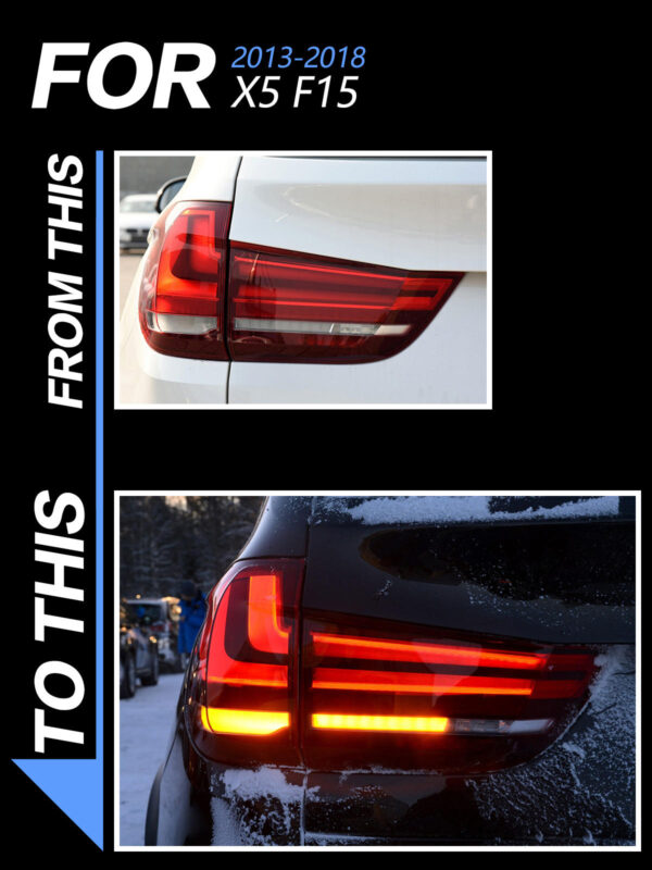 Bmw X5 F15 2013 2018 Taillight 03