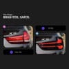 Bmw X5 F15 F85 2014 2018 Taillight Red 02