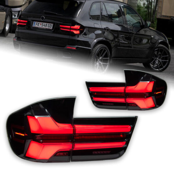 BMW X5 X5M E70 2007-2013 Taillight assembly Red