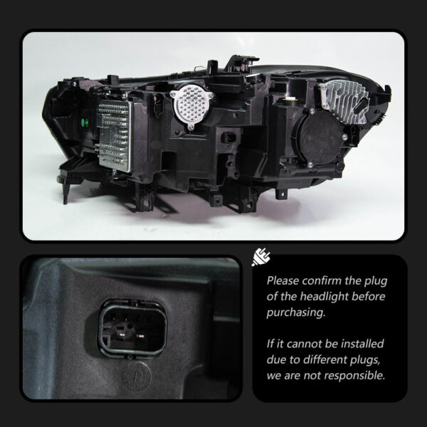 Bmw X5 X6 2018 2023 G05 G06 Headlight 04