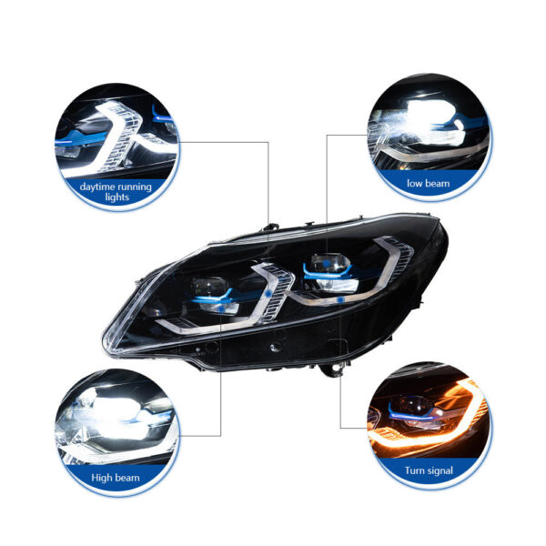 Bmw Z4 E89 2009 2016 Headlight Headlight Pair 04