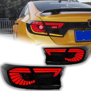 Honda Accord 2017-2021 Taillight assembly Smoke Red