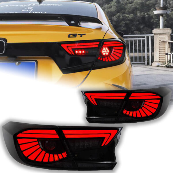Honda Accord Smoked Taillight Assembly 2017 2021 03
