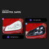 Porsche Cayenne Led Headlight Assembly 2008 2010 03