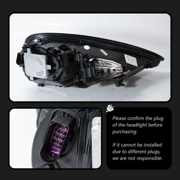 Porsche Panamera 970 Headlight Assembly 2010 2013 04