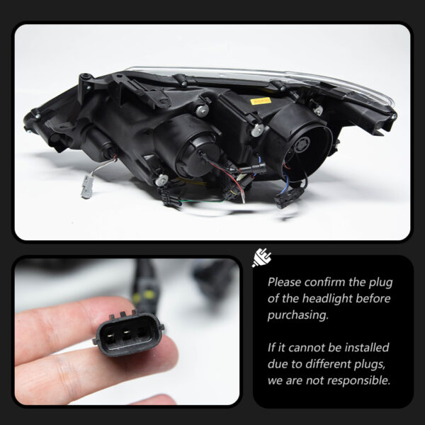 Toyota Camry Headlight Assembly 2012 2014 04