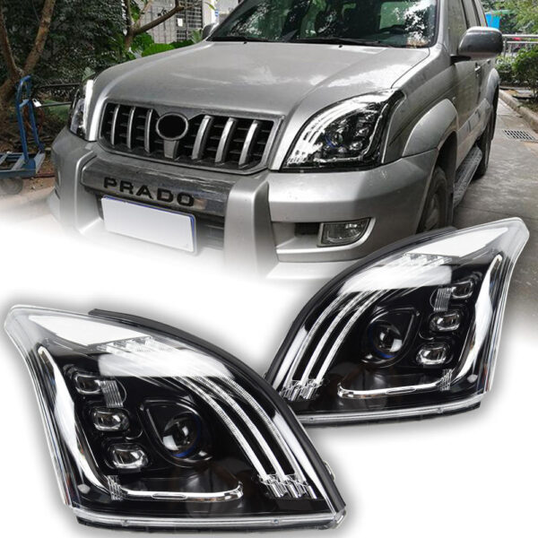 Toyota Prado 2003-2009 LC100 headlight assembly – Headlight Pair 2