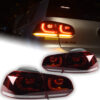 Volkswagen Golf 6 MK6 Taillight assembly Red