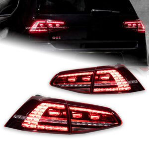 Volkswagen Golf 7 2013-2017 Taillight assembly Red