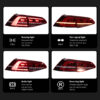 Matrix Dynamic Sequential Turn Signal for VW Golf 7 Taillights