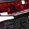Close-up of car tail lights